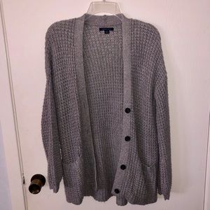 Waffle Knit Cardigan
